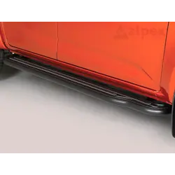 Misutonida Side Step - 1 pair, with plastic inlay plate - black - D-Max D/C 2020