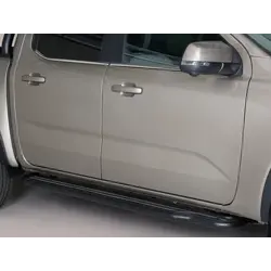 Misutonida Side Step - 1 pair, with plastic inlay plate - black - Amarok D/C 2023