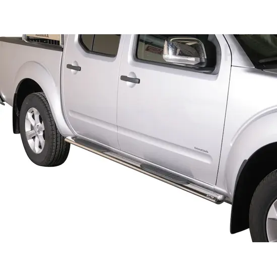 Misutonida Misutonida Side Bar - 1 pair, with plastic steps, oval - Navara D/C 2005-2010