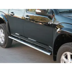 Misutonida Side Bar - 1 pair, with plastic steps, oval - D-Max D/C 2007-2012