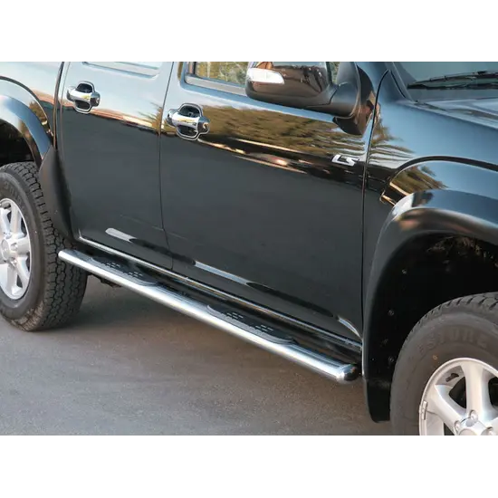 Misutonida Misutonida Side Bar - 1 pair, with plastic steps, oval - D-Max D/C 2007-2012