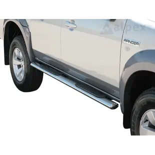 Misutonida Side Bar - 1 pair, with plastic steps, oval - Ranger D/C 2007-2009