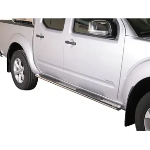 Misutonida Side Bar - 1 pair, with plastic steps, oval - Navara D/C 2010