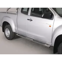 Misutonida Side Bar - 1 pair, with plastic steps, oval - D-Max E/C 2012-2020