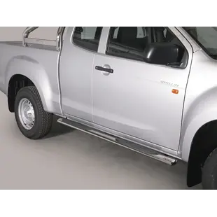 Misutonida Side Bar - 1 pair, with plastic steps, oval - D-Max E/C 2012-2020