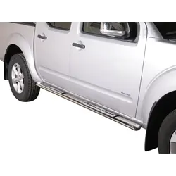 Misutonida Side Bar - 1 pair, with design steps, oval - Navara D/C 2005-2010