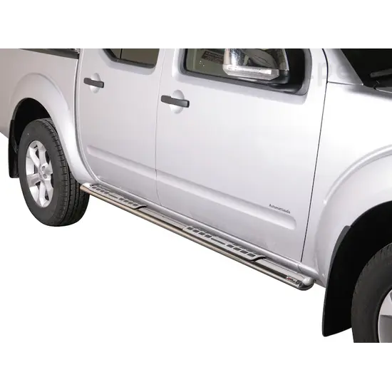 Misutonida Misutonida Side Bar - 1 pair, with design steps, oval - Navara D/C 2005-2010