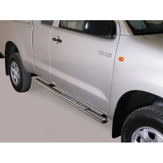 Misutonida Misutonida Side Bar - 1 pair, with design steps, oval - Hilux E/C 2005-2015