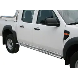 Misutonida Side Bar - 1 pair, with design steps, oval - Ranger D/C 2007-2009