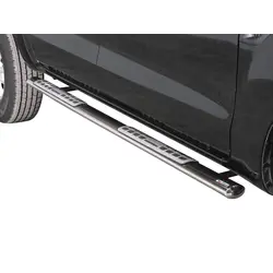 Misutonida Side Bar - 1 pair, with design steps, oval - Hilux D/C 2005-2015