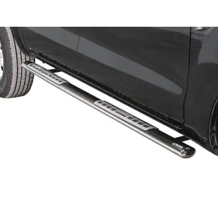 Misutonida Side Bar - 1 pair, with design steps, oval - Hilux D/C 2005-2015