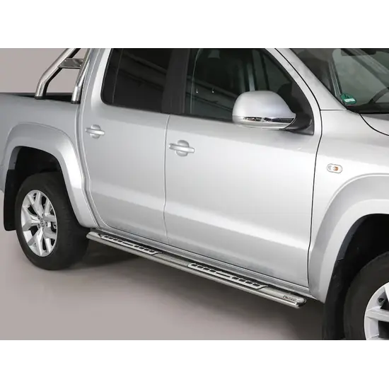 Misutonida Misutonida Side Bar - 1 pair, with design steps, oval - Amarok D/C 2010-2020