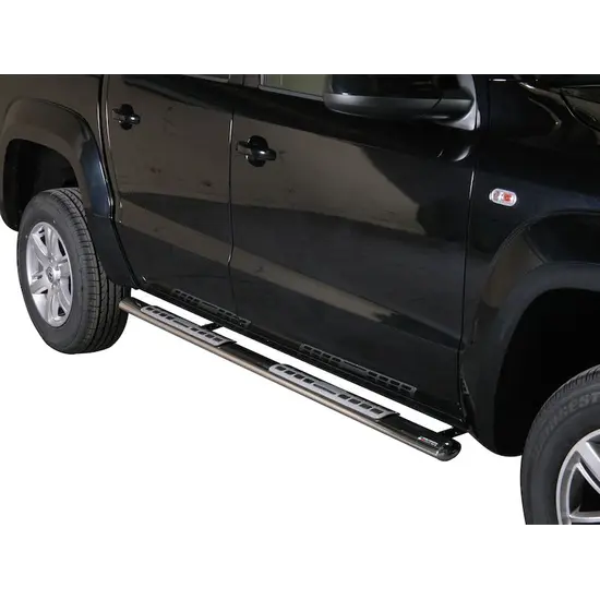 Misutonida Misutonida Side Bar - 1 pair, with design steps, oval - Amarok D/C 2010-2020