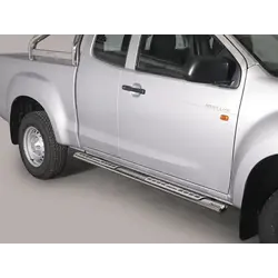 Misutonida Side Bar - 1 pair, with design steps, oval - D-Max E/C 2012-2020