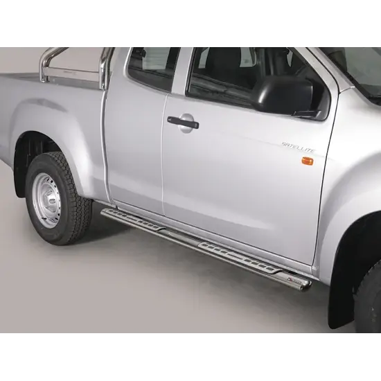 Misutonida Misutonida Side Bar - 1 pair, with design steps, oval - D-Max E/C 2012-2020