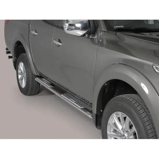 Misutonida Misutonida Side Bar - 1 pair, with design steps, oval - L200 D/C 2015