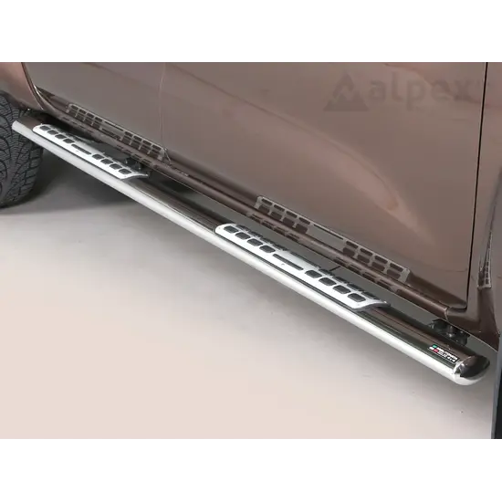 Misutonida Misutonida Side Bar - 1 pair, with design steps, oval - Navara D/C 2016