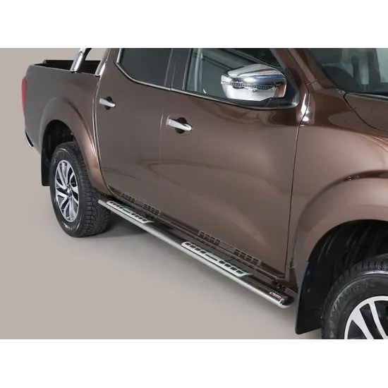 Misutonida Misutonida Side Bar - 1 pair, with design steps, oval - Navara D/C 2016