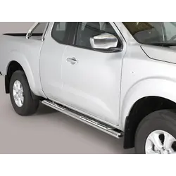 Misutonida Side Bar - 1 pair, with design steps, oval - Navara E/C 2016