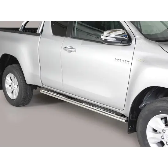 Misutonida Misutonida Side Bar - 1 pair, with design steps, oval - Hilux E/C 2016
