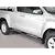 Misutonida Misutonida Side Bar - 1 pair, with design steps, oval - black - Hilux E/C 2016
