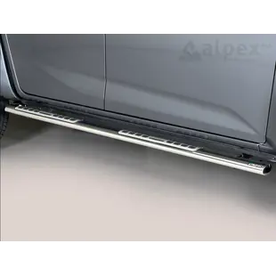 Misutonida Side Bar - 1 pair, with design steps, oval - D-Max D/C 2020