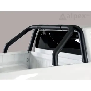 Misutonida Roll Bar - design, 76 mm - black - Hilux 2016