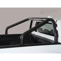 Misutonida Roll Bar - simple, 76 mm - black - D-Max 2012-2020