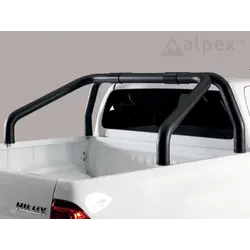 Misutonida Roll Bar - simple, 76 mm - black - Hilux 2016