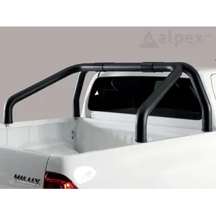 Misutonida Roll Bar - simple, 76 mm - black - Hilux 2016