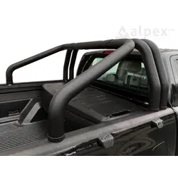 Misutonida Roll Bar - double, 76 mm - black - Hilux 2016