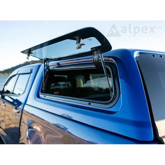 Aeroklas Aeroklas Stylish hardtop - pop-up side window - painted - Isuzu D/C 2025-