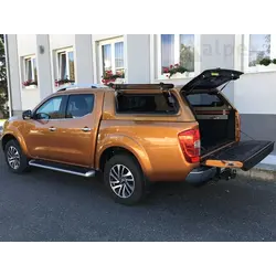 Aeroklas Stylish hardtop - pop-up side window - painted - Nissan/Renault D/C 2015-