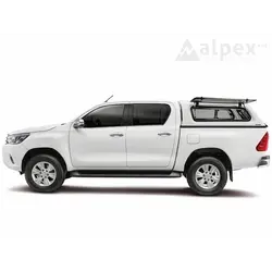 Aeroklas Stylish hardtop - pop-up side window - painted - Toyota D/C 2016-