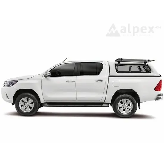 Aeroklas Aeroklas Stylish hardtop - pop-up side window - painted - Toyota D/C 2016-