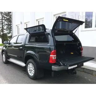 Aeroklas Stylish hardtop - pop-up side window - without central locking - painted - Toyota D/C 2005-2015