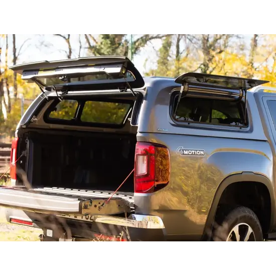 Aeroklas Aeroklas Stylish hardtop - right pop-up, left pop-out side window - primer - Amarok D/C 2023-