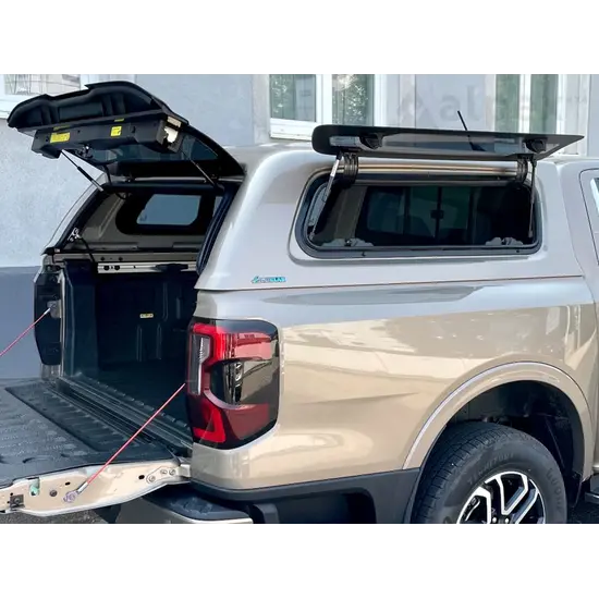 Aeroklas Aeroklas Stylish hardtop - right pop-up, left pop-out side window - painted - Ford D/C 2023-