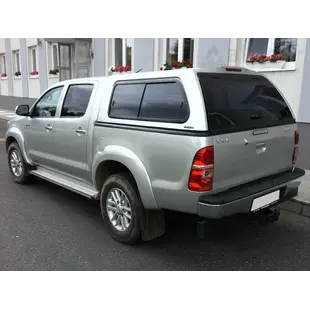 Aeroklas Stylish hardtop - sliding side window - without central locking - painted - Toyota D/C 2005-2015