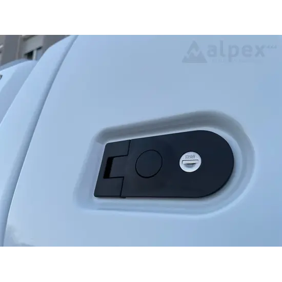 Aeroklas Aeroklas Work hardtop - pop-up side door - 2E2E; L9F0 clear white - Amarok D/C 2023-