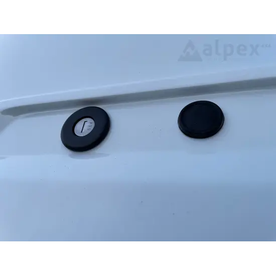 Aeroklas Aeroklas Work hardtop - pop-up side door - 2E2E; L9F0 clear white - Amarok D/C 2023-