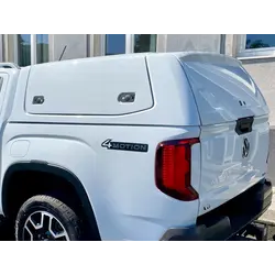 Aeroklas Work hardtop - pop-up side door - 2E2E; L9F0 clear white - Amarok D/C 2023-