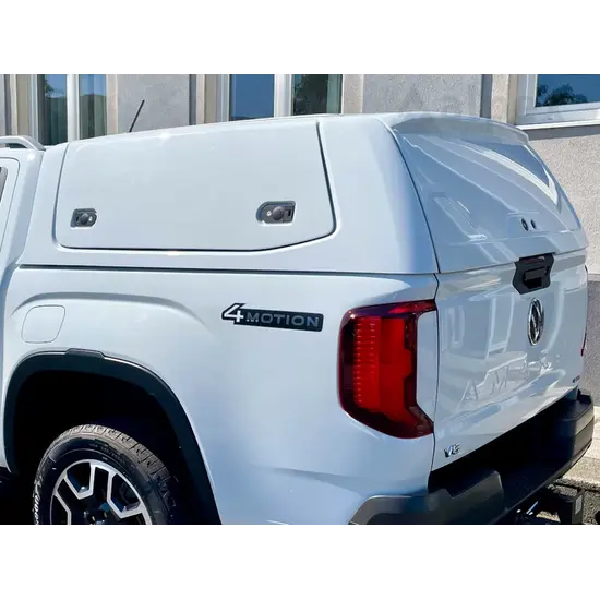 Aeroklas Aeroklas Work hardtop - pop-up side door - 2E2E; L9F0 clear white - Amarok D/C 2023-