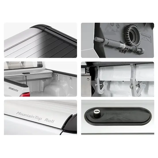 Mountain Top RealTruck Mountain Top MTR Roll Cover - black - Toyota E/C 2016-