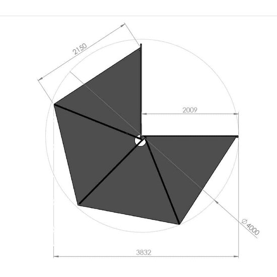Big Country Big Country Ostrich Wing Luifel Junior