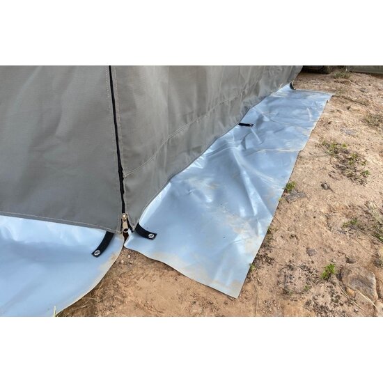 Quick Pitch Quick Pitch Zijwandenset 180° Luifel - 2,6m