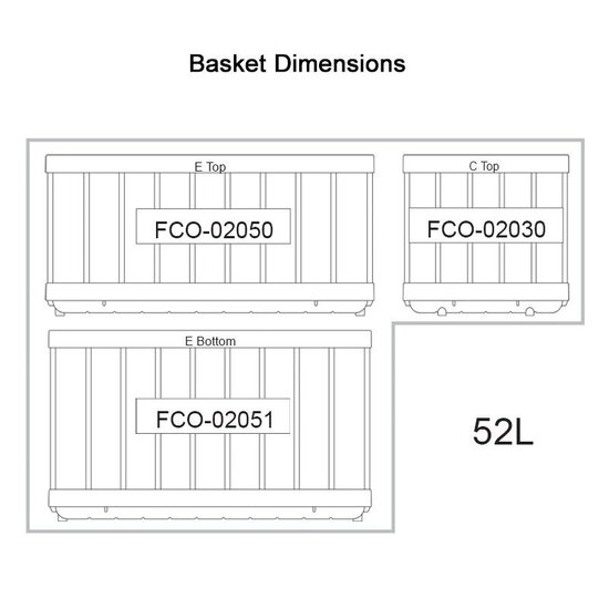 National Luna National Luna NL52 Legacy Smart QC Single Koelkast & Vriezer 12V/24V