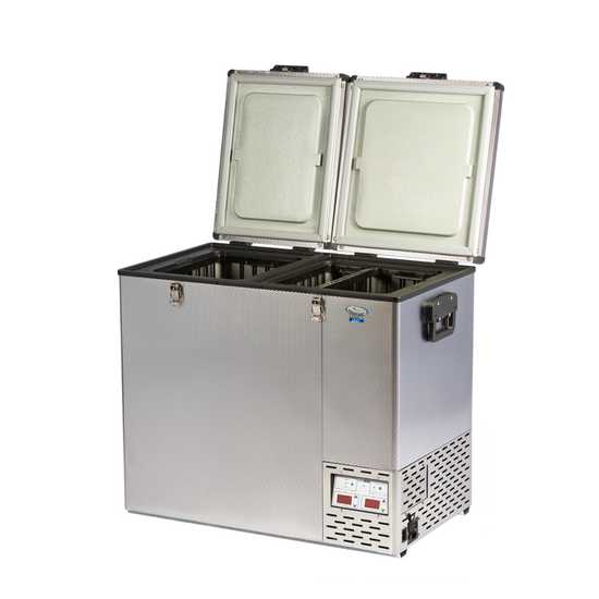 National Luna National Luna NL110 Legacy Smart QC Dual Koelkast & Vriezer 12V/24V