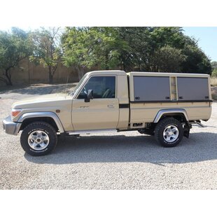 Bushtech Canopy Toyota Land Cruiser 79-Zwart