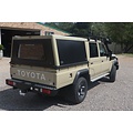 Bushtech Bushtech Canopy Toyota Land Cruiser 79-Zwart